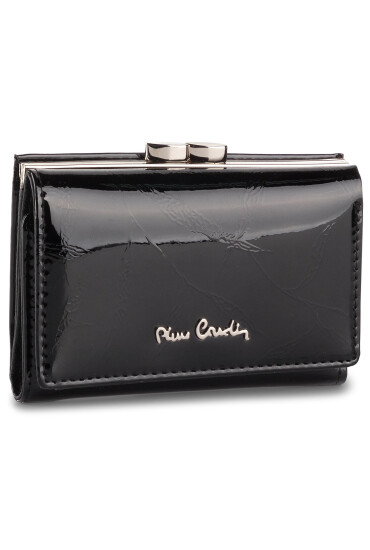 Pierre Cardin Малък дамски портфейл 02 LEAF 117 Черен - Mera.bg