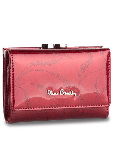 Pierre Cardin Малък дамски портфейл 02 LEAF 117 Червен - Mera.bg