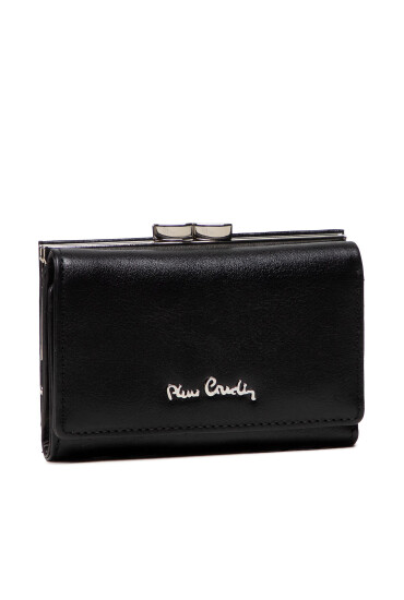 Pierre Cardin Малък дамски портфейл 06 ITALY 117 Черен - Mera.bg