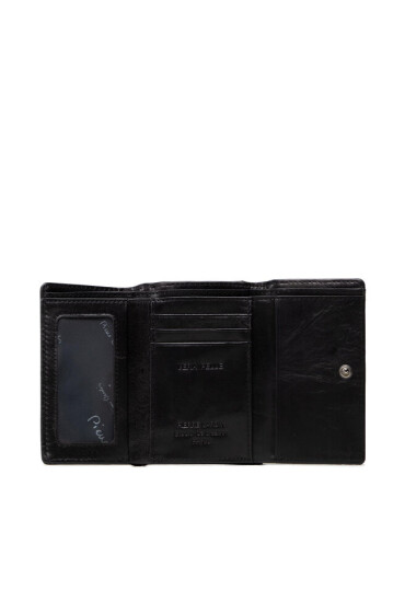Pierre Cardin Малък дамски портфейл 06 ITALY 117 Черен - Mera.bg