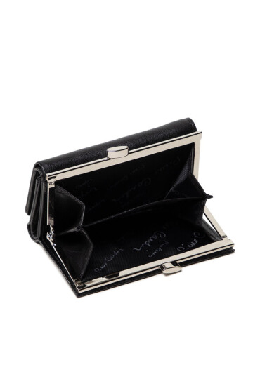 Pierre Cardin Малък дамски портфейл 06 ITALY 117 Черен - Mera.bg