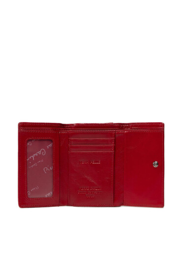 Pierre Cardin Малък дамски портфейл 06 ITALY 117 Червен - Mera.bg