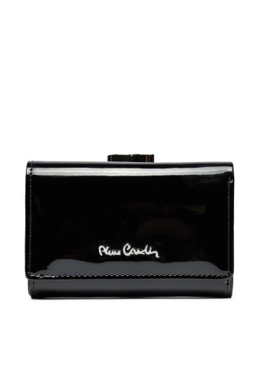 Pierre Cardin Малък дамски портфейл 07 SHINY 117 Черен - Mera.bg