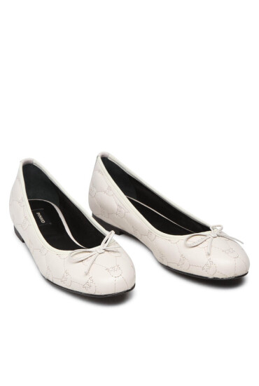 Pinko Балеринки Chantal Ballerina PE 22 BLKS1 1H211L Y86L White C03 - Mera.bg