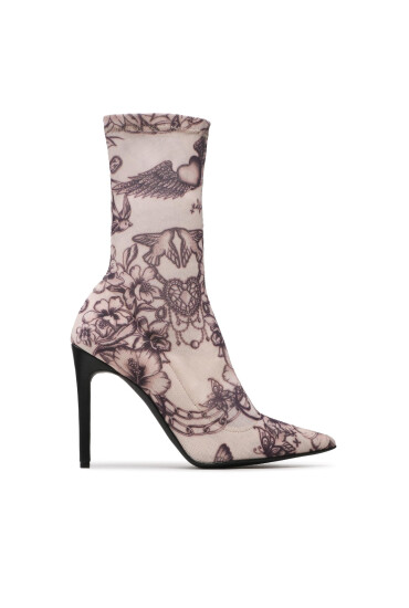Pinko Боти Valentine Tronchetto PE 23 BLKS1 100661 A0O8 Бежов - Mera.bg