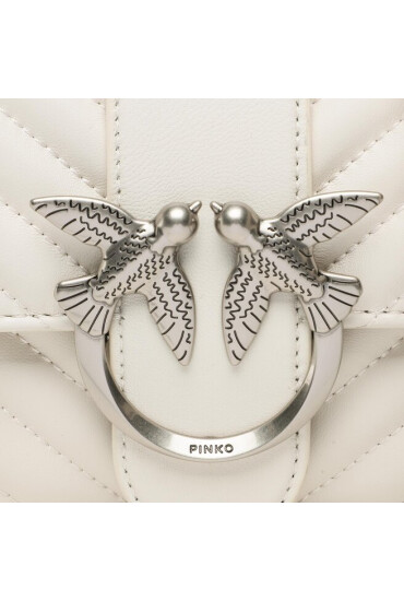 Pinko Дамска чанта Love One Mini Cl PE 23 PLTT 100059 A0GK White Z14O - Mera.bg
