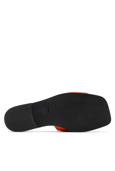 Pinko Чехли Molly Ciabatta PE 23 BLKS1 100693 A0O0 Orange A71 - Mera.bg