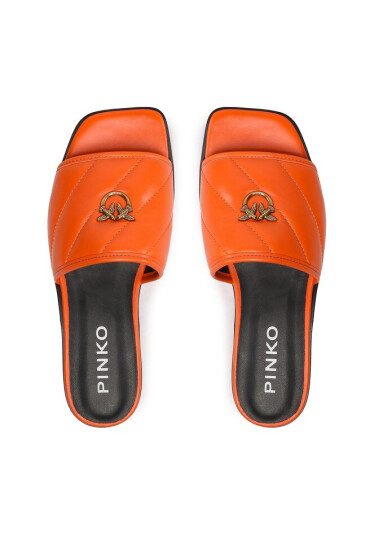 Pinko Чехли Molly Ciabatta PE 23 BLKS1 100693 A0O0 Orange A71 - Mera.bg
