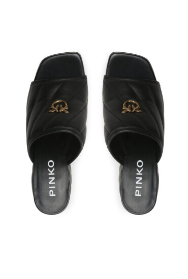 PINKO Чехли Martine Sabot Nappa Trapuntata PE 23 BLKS1 100666 A0O0 Черен - Mera.bg