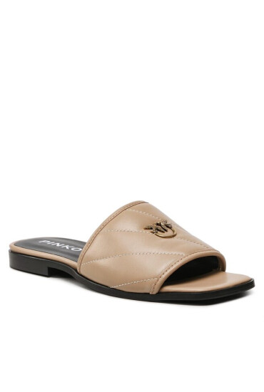 Pinko Чехли Molly Ciabatta PE 23 BLKS1 100693 A0O0 Beige D18 - Mera.bg
