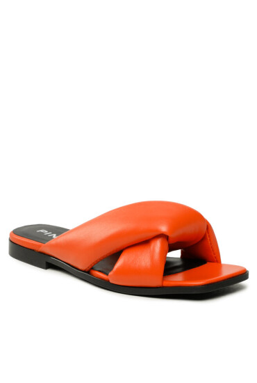 Pinko Чехли Pauline Ciabatta PE 23 BLKS1 100676 A0N9 Orange A71 - Mera.bg