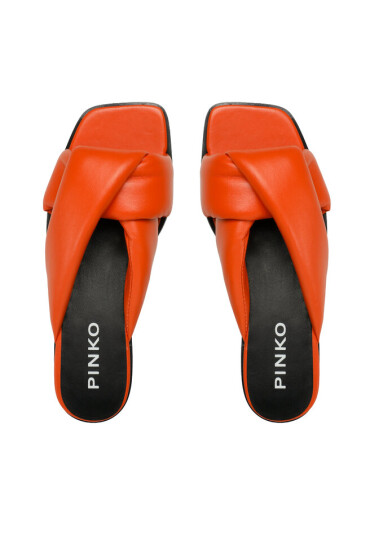 Pinko Чехли Pauline Ciabatta PE 23 BLKS1 100676 A0N9 Orange A71 - Mera.bg