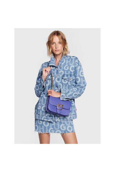 Pinko Дамска чанта Love Bell Classic PE 23 PLTT 100046 A0F1 Very Purple W25Q - Mera.bg