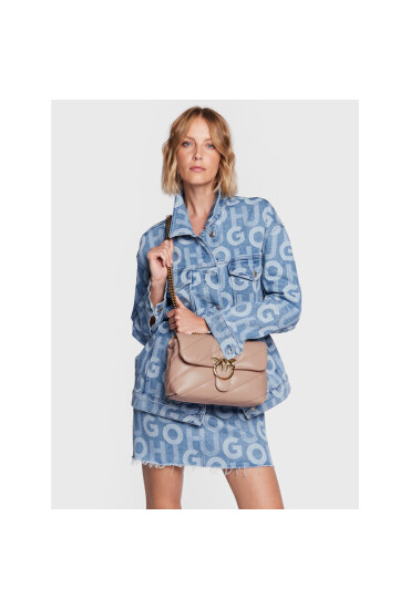 Pinko Дамска чанта Love Classic Puff Cl PE 23 PLTT 100038 A0F2 Розов - Mera.bg