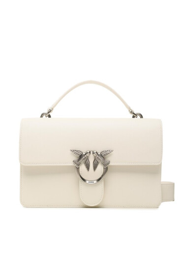 Pinko Дамска чанта Love One Classic Light PE 23 PLTT 100072 A0F1 Бял - Mera.bg