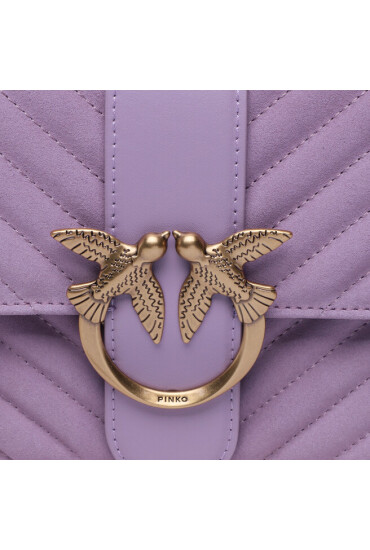 Pinko Дамска чанта Love One Classic Cl PE 23 PLTT 100053 A0F6 Lilac Y13Q - Mera.bg