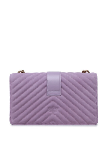 Pinko Дамска чанта Love One Classic Cl PE 23 PLTT 100053 A0F6 Lilac Y13Q - Mera.bg