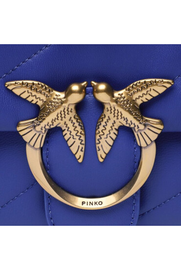 Pinko Дамска чанта Love Mini Puff Cl PE 23 PLTT 100039 A0F2 Blue F99Q - Mera.bg