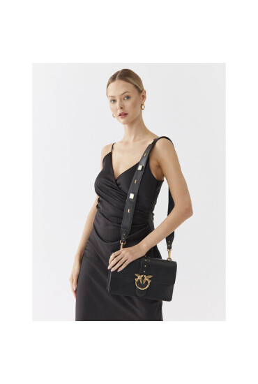 Pinko Дамска чанта Love One Classic Fl . PE 23 PLTT 100057 A0F1 Black Z99Q - Mera.bg