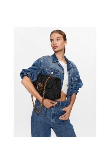 Pinko Дамска чанта Love Classic Puff Cl. PE 23 PLTT 100038 A0UL Черен - Mera.bg