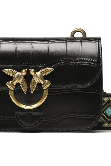 Pinko Дамска чанта Love Bell Mini . PE 23 PLTT 100048 A0OH Black Z99Q - Mera.bg