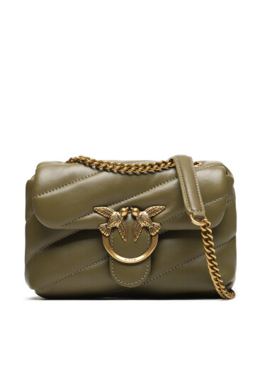 Pinko Дамска чанта Love Baby Puff C AI 23-24 PLTT 100040 A0F2 Verde Abet V62Q - Mera.bg
