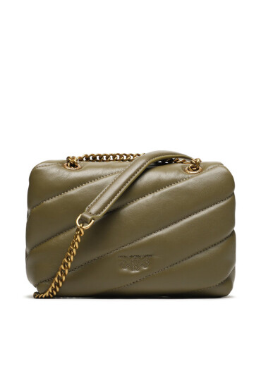 Pinko Дамска чанта Love Baby Puff C AI 23-24 PLTT 100040 A0F2 Verde Abet V62Q - Mera.bg
