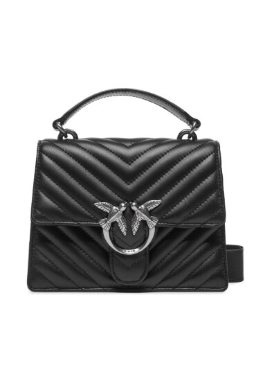 PINKO Дамска чанта Love One Top Handle Mini Light . PE 23 PLTT 100071 A0GK Черен - Mera.bg