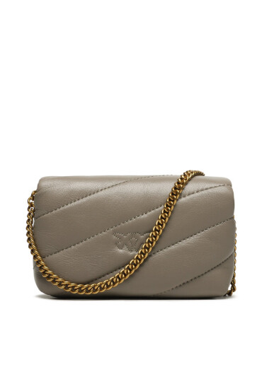 PINKO Дамска чанта Love Micro Puff C AI 23-24 PCPL 100041 A0F2 Бежов - Mera.bg