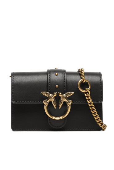 PINKO Дамска чанта Love One Micro C PE 23 PCPL 100064 A0F1 Черен - Mera.bg