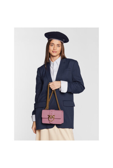 Pinko Дамска чанта Love Mini Icon Simply 14 C AI 22-23 PLTT 1P22TY Y5H7 Pink O78Q - Mera.bg