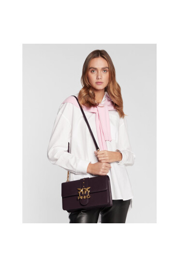 Pinko Дамска чанта Love Classic Icon 16 Cl AI 22-23 PLTT 1P22TU Y5H7 Purple WWAQ - Mera.bg