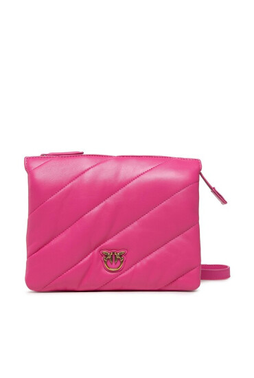Pinko Дамска чанта Twins Mini Maxi Quilt 1 Cl Al 22-23 PLTT 1P22UF A03J Pink P01Q - Mera.bg
