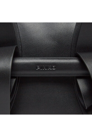 Pinko Дамска чанта Aika Bow Flat AI 23-24 PLTT 101534 A19R Черен - Mera.bg