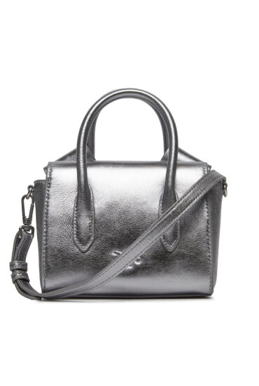Pinko Дамска чанта Aika Purse Baby AI 23-24 PLTT 100384 A0F8 Сребрист - Mera.bg
