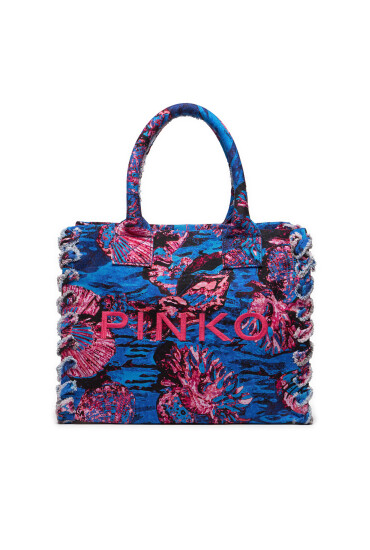 Pinko Дамска чанта Beach Shopping PE 24 PLTT 100782 A0PZ Син - Mera.bg