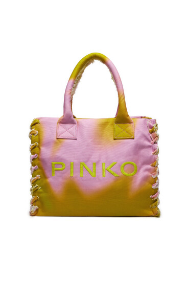 Pinko Дамска чанта Beach Shopping PE 24 PLTT 100782 A0PZ Цветен - Mera.bg