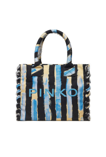 Pinko Дамска чанта Beach Shopping PE 24 PLTT 100782 A0PZ Цветен - Mera.bg