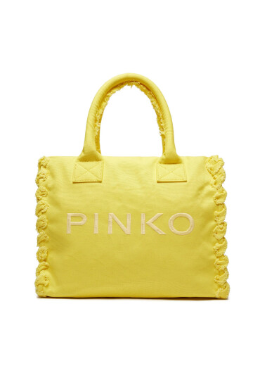 Pinko Дамска чанта Beach Shopping PE 24 PLTT 100782 A1WQ Жълт - Mera.bg