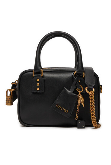 PINKO Дамска чанта Bowling Bag Mini . PE 24 PLTT 102791 A0F1 Черен - Mera.bg