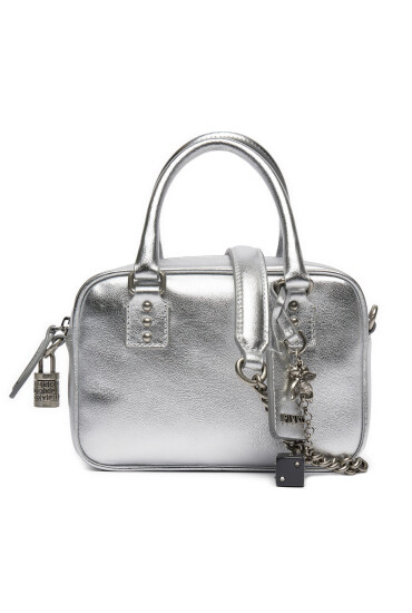 PINKO Дамска чанта Bowling Bag Mini PE 24 PLTT 102791 A0F8 Сребрист - Mera.bg