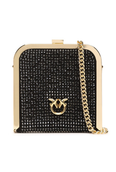 Pinko Дамска чанта Box Clutch AI 23-24 PCPL 101514 A159 Black Z99U - Mera.bg