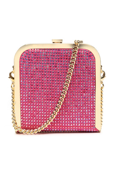 Pinko Дамска чанта Box Clutch AI 23-24 PCPL 101514 A159 Розов - Mera.bg
