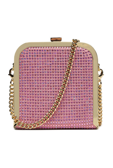 Pinko Дамска чанта Box Clutch AI 23-24 PLTT 101514 A159 Розов - Mera.bg