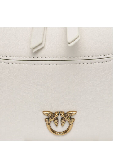 PINKO Дамска чанта Brioche Hobo Classic . AI 23-24 PLTT 101526 A0Q0 Бял - Mera.bg