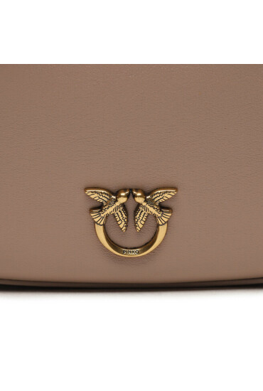 Pinko Дамска чанта Brioche Hobo Classic AI 23-24 PLTT 101526 A0QO Biscotto Zenzero/Antique Gold D01Q - Mera.bg