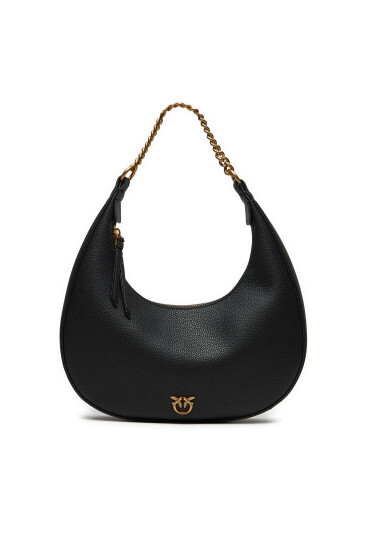PINKO Дамска чанта Brioche Hobo Classic AI 24-25 PLTT 101526 A29Q Черен - Mera.bg