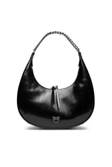 Pinko Дамска чанта Brioche Hobo Classic Al 23-24 PLTT 101526 A180 Черен - Mera.bg