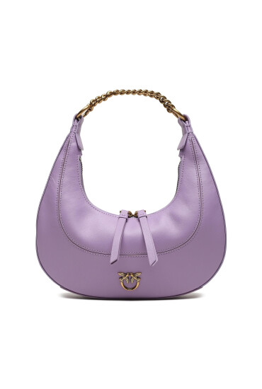 Pinko Дамска чанта Brioche Hobo Mini AI 23-24 PLTT 101433 A0QO Виолетов - Mera.bg