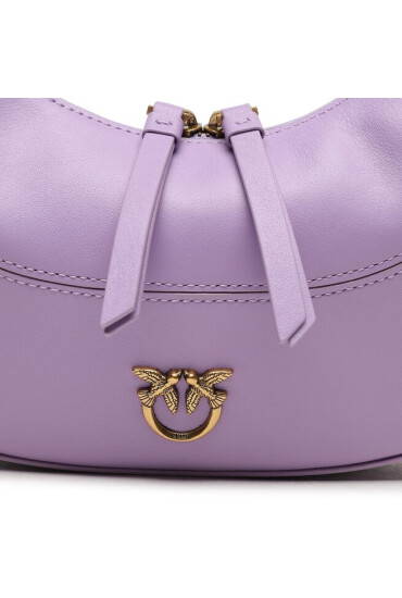 Pinko Дамска чанта Brioche Hobo Mini AI 23-24 PLTT 101433 A0QO Виолетов - Mera.bg